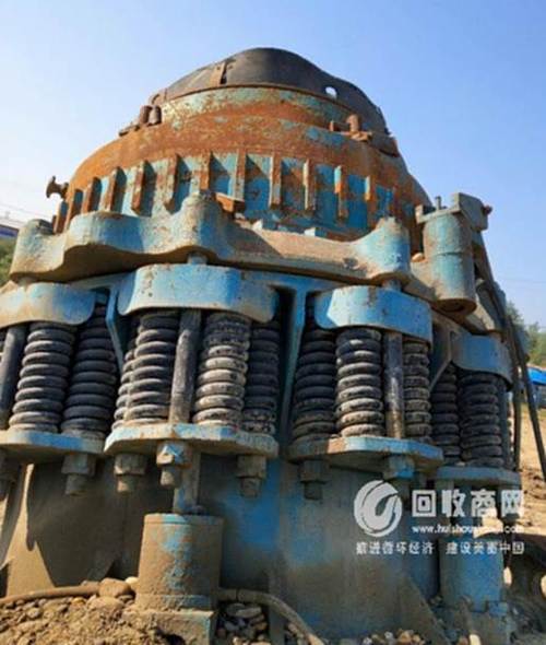 矿厂低价处理全套时产170吨上海山冠155标准圆锥破碎设备
